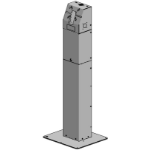 Ergonomic Solutions Kiosk freestanding -BLACK-