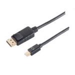 shiverpeaks BS10-52035 DisplayPort kabel 2 m Mini DisplayPort Zwart