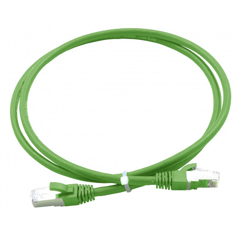 Connectix 003-010-020-04 networking cable Green 2 m Cat6a S/FTP (S-STP