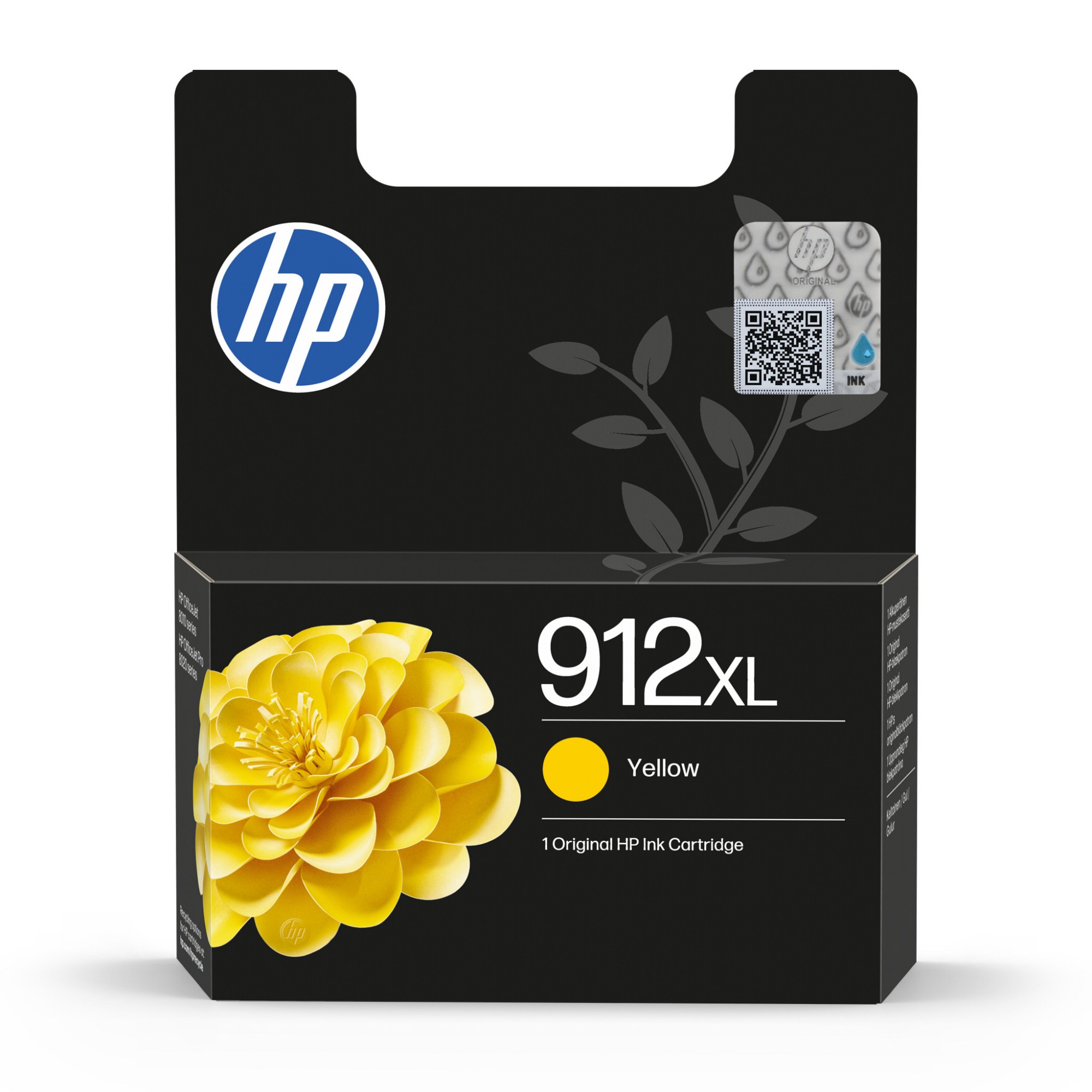 HP 3YL83AE/912XL Ink cartridge yellow high-capacity, 825 pages 9.9ml for HP OJ Pro 8010/e/8020
