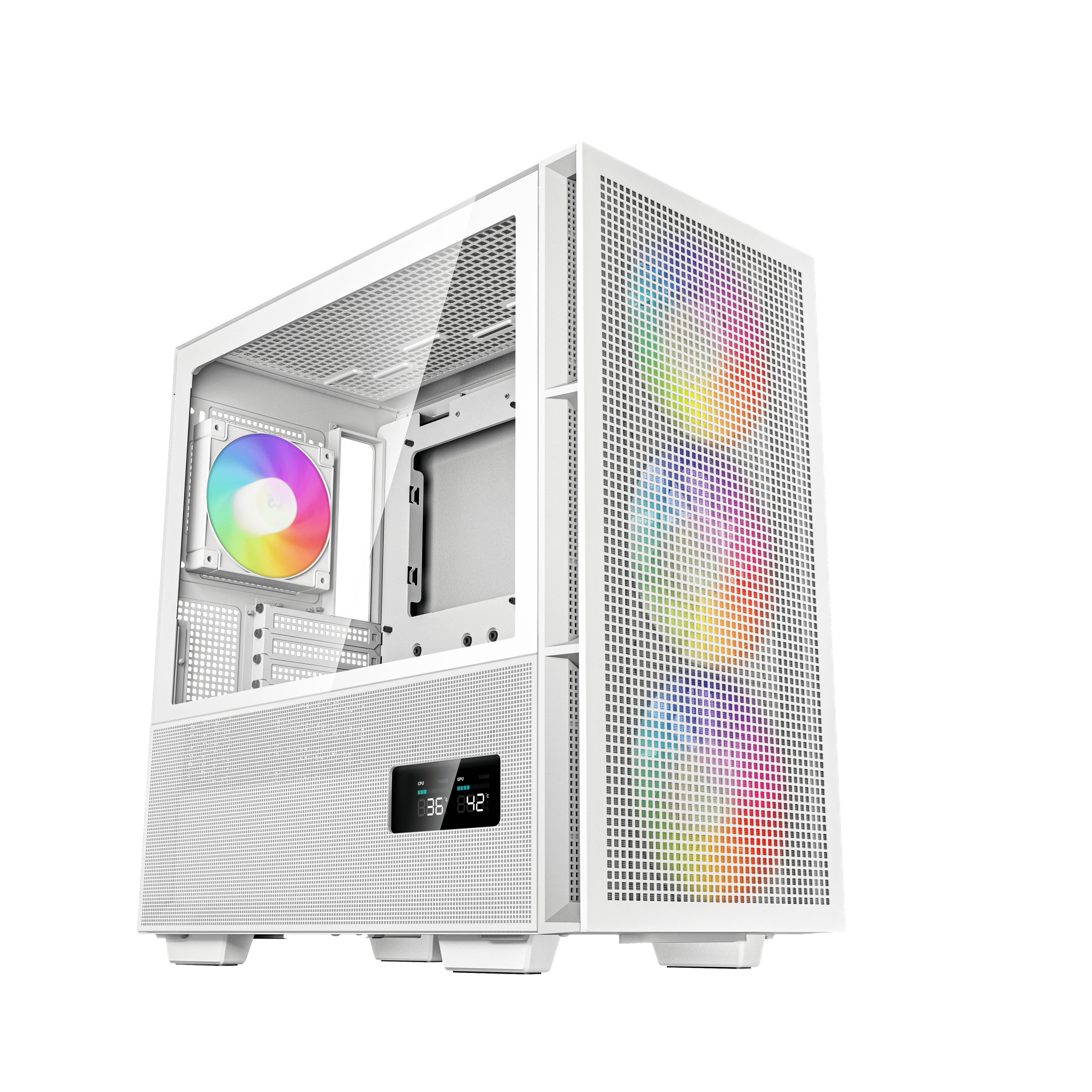 Image of DeepCool CH560 DIGITAL WH Midi Tower White