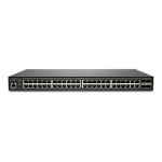 SonicWall S14-48FPOE Managed L2 Gigabit Ethernet (10/100/1000) Power over Ethernet (PoE) 1U Black