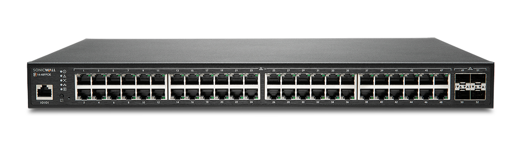 SONICWALL SWITCH SWS14-48FPOE WITH SUPPORT 1YR
