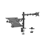 Gembird MA-DA-03 monitor mount / stand 81.3 cm (32") Black Desk