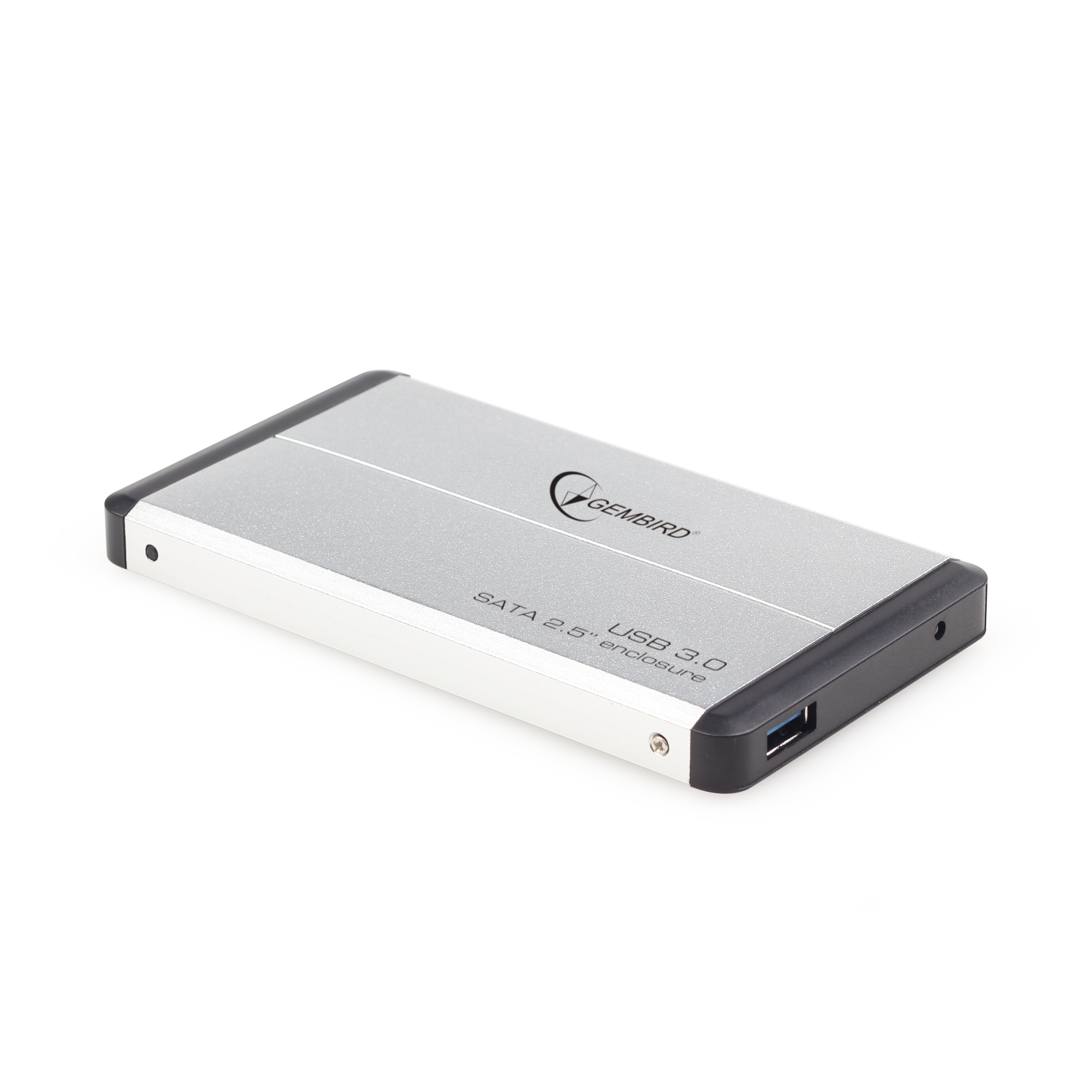 Image of Gembird EE2-U3S-2-S storage drive enclosure HDD enclosure Silver 2.5"
