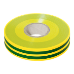 Cablenet PVC Insulation Tape 19mm x 33m Green/Yellow