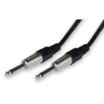 Qtx 190.140UK audio cable 1.5 m 6.35mm Black