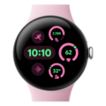 Google Pixel Watch 3 AMOLED 41 mm Digital Touchscreen Silver Wi-Fi GPS (satellite)