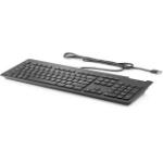 HP 911502-041 keyboard USB QWERTZ German Black