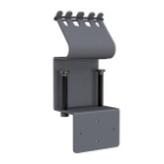 Kindermann CablePort Butler Desk Cable holder Black 1 pc(s)