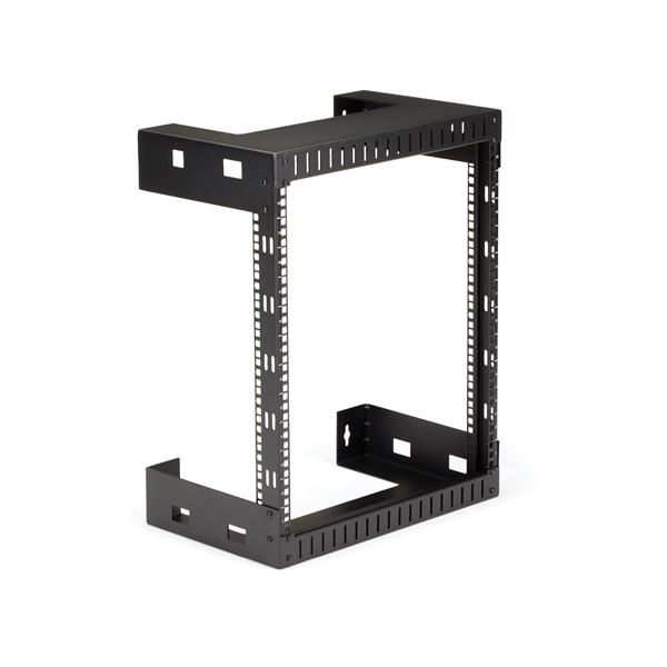 StarTech.com 12U 19&quot; Wall Mount Network Rack - 12&quot; Deep 2 Post Open Frame Server Room Rack for Data/AV/IT/ Communication/Computer Equipment/Patch Panel w/Cage Nuts &amp; Screws 200lb Capacity