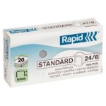 Rapid 24/6 Staples pack 1000 staples