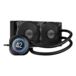 Corsair Nautilus 240 RS LCD Processor Alles-in-één vloeistofkoeler 12 cm Zwart 1 stuk(s)