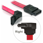 DeLOCK SATA Cable - 0.5m SATA-kabel 0,5 m Rood