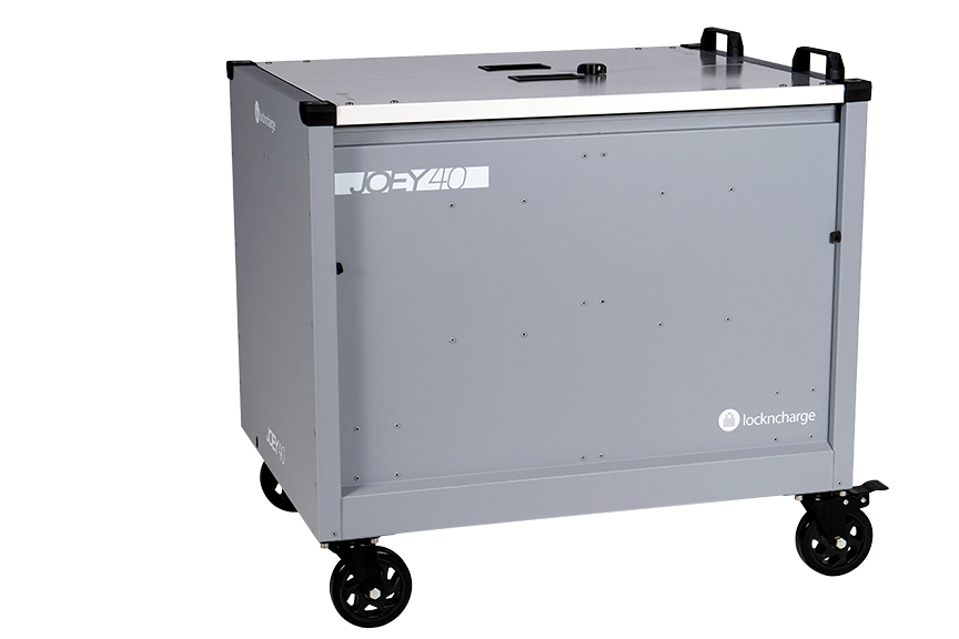 Image of LocknCharge Joey 40 Grey Multimedia cart