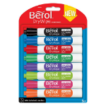 Berol D/WIPE BULLET MARKER ASST PK8