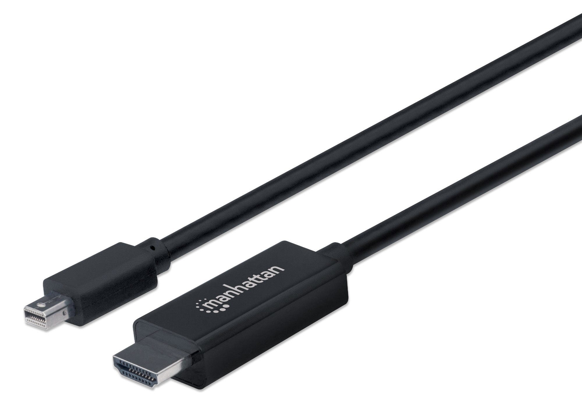 Photos - Cable (video, audio, USB) MANHATTAN Mini DisplayPort 1.1 to HDMI Cable, 1080p@60Hz, 1.8m, Male t 153 