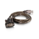 C2G 26887 serial cable Black 59.1" (1.5 m) USB DB9