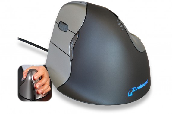 Image of BakkerElkhuizen Evoluent4 mouse Left-hand Laser 2600 DPI