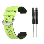 Garmin EU Product - Approach S2 / S4 Two-color Silicone Watch Band - Green / Black