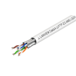Lanview LVN122430 networking cable White 500 m Cat6a U/FTP (STP) Round