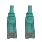 Tripp Lite N261-06N-AQ networking cable Aqua color 5.91" (0.15 m) Cat6a U/UTP (UTP)