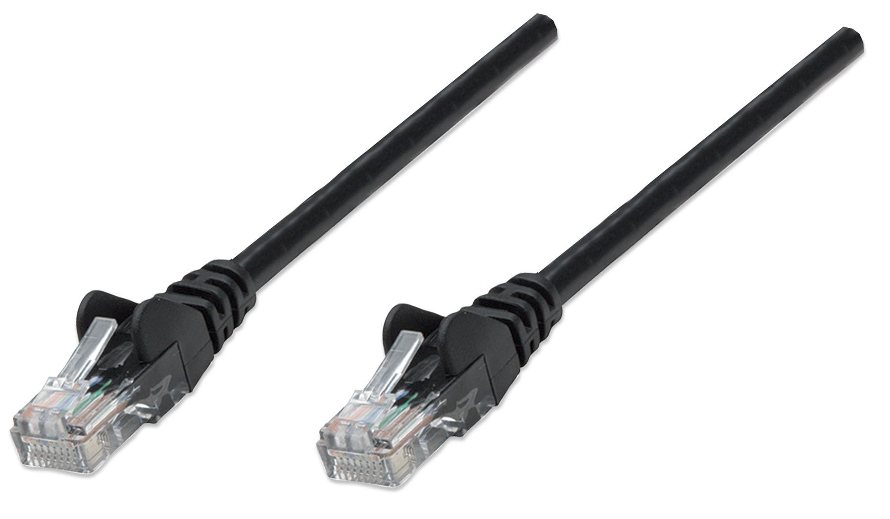 Image of Intellinet Network Patch Cable, Cat5e, 1.5m, Black, CCA, U/UTP,...