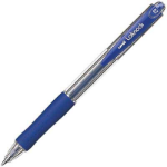 UNIBALL LAKNOCK SN100 RETRACTABLE BALLPOINT PEN 0.7MM FINE BLUE