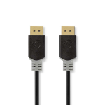 Nedis CCBW37014AT30 DisplayPort cable 3 m Anthracite, Grey