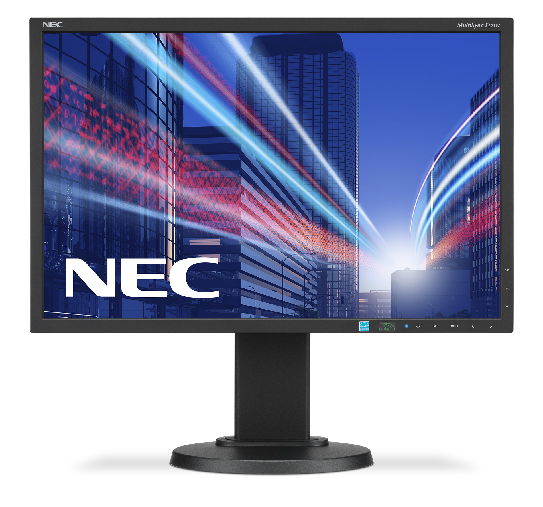 Image of NEC MultiSync E223W 55.9 cm (22") 1680 x 1050 pixels LED Black