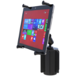RAM Mounts X-Grip with RAM-A-CAN II Cup Holder Mount for 12" Tablets