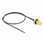 DeLOCK 12659 coaxial cable 0.35 m RP-SMA MHF 4L LK Black