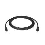 Tripp Lite A102-01M audio cable 39.4" (1 m) TOSLINK Black