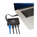 Tripp Lite U444-T6N-H4GUBC USB graphics adapter 3840 x 2160 pixels Black