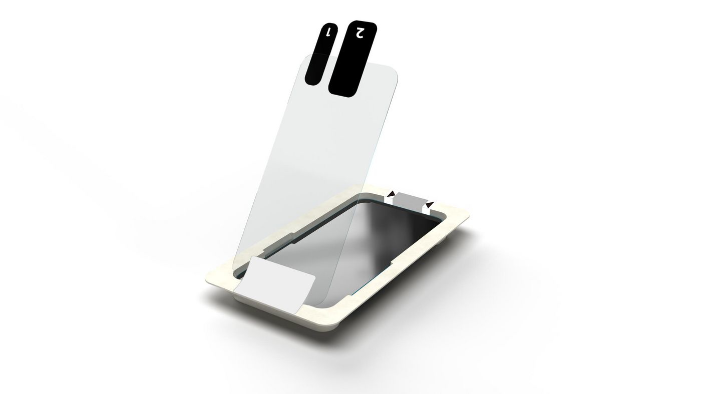 eSTUFF ES560155 mobile phone screen/back protector Clear screen...