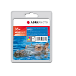 AgfaPhoto APHP23C inktcartridge 1 stuk(s) Normaal rendement Cyaan, Magenta, Geel