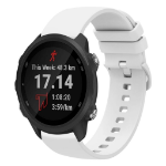 Garmin Forerunner 245 Music Silicone Watch Band - White