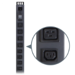 Serveredge Basic Metered Vertical 20 Port PDU(16)  IEC C13 Output (4) IEC C19 Output (1) IEC C20 input W/ Local Current Monitor & 2m IEC C20 to IEC C19 Power Cable 240V
