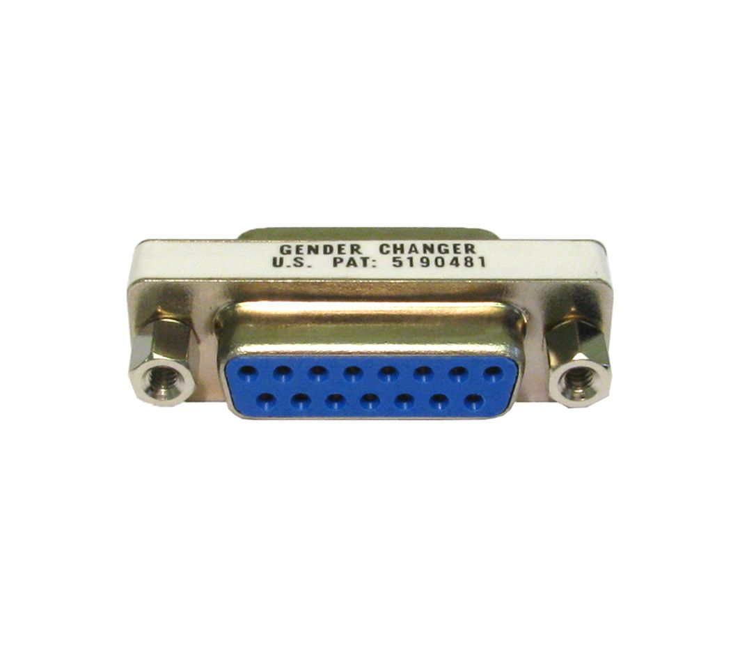 Cables Direct AD-112 cable gender changer D15 LD Stainless steel