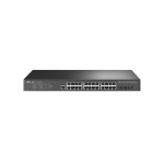 TP-Link JetStream TL-SG3428X-UPS network switch Managed L2+/L3 Gigabit Ethernet (10/100/1000) 1U Black