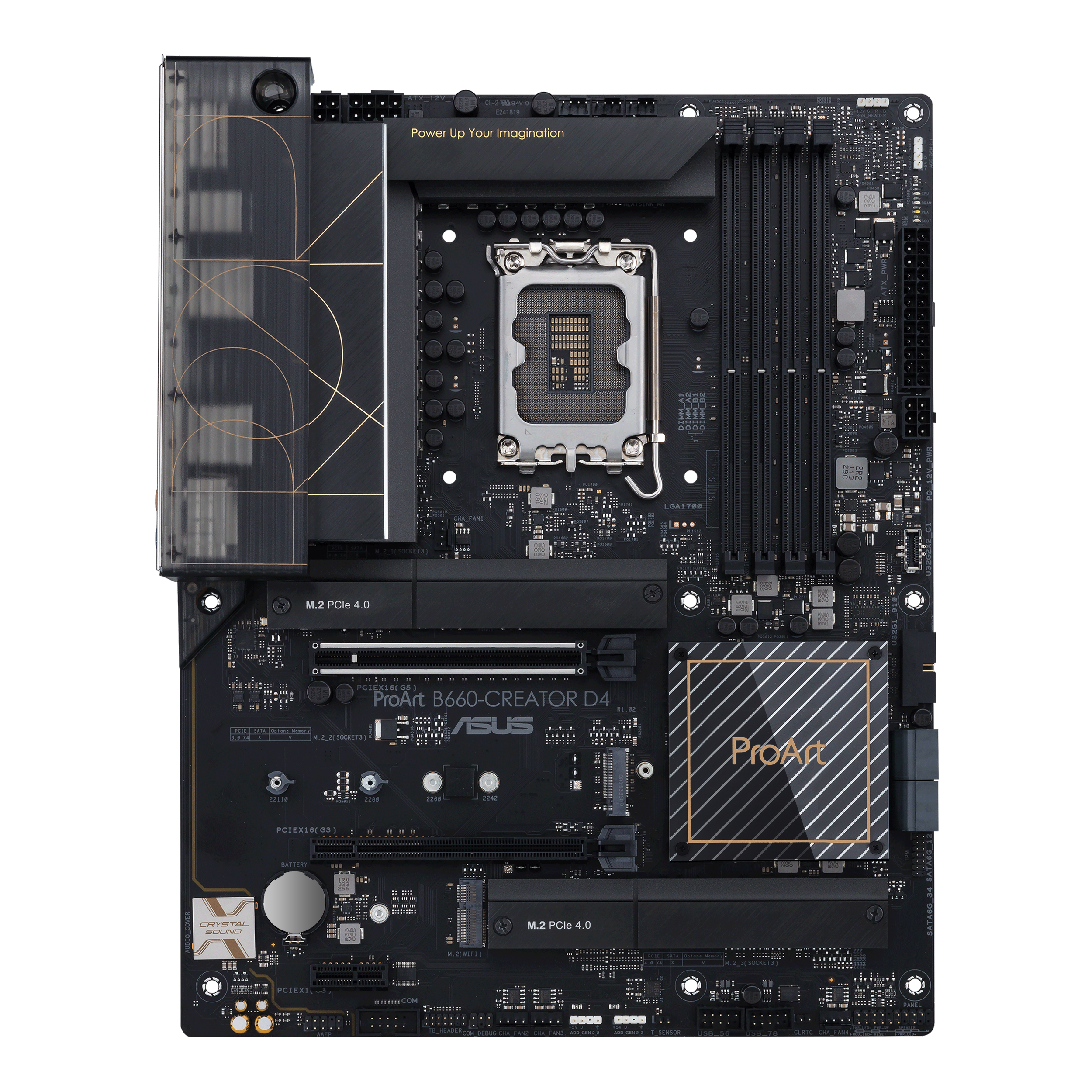 Image of ASUS PROART B660-CREATOR D4 Intel B660 LGA 1700 ATX