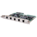 Hewlett Packard Enterprise MSR 4-port FXS / 1-port FXO DSIC Module network switch module