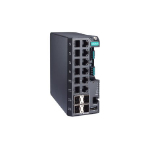 Moxa EDS-4012-4GS-LV-T netwerk-switch Managed L2 Fast Ethernet (10/100) Zwart, Groen