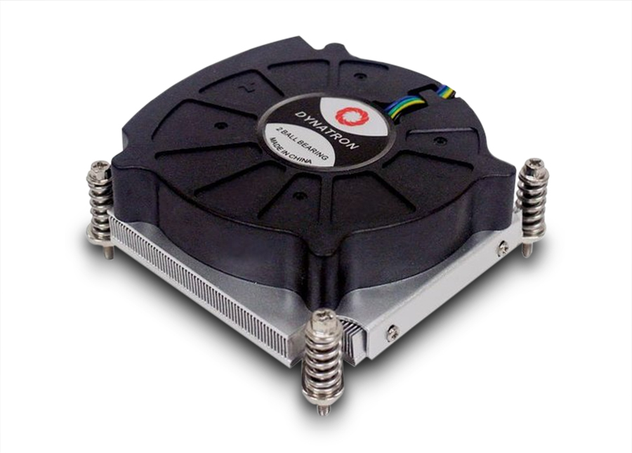 Image of Inter-Tech K-6 Processor Cooler 8 cm Black, Silver