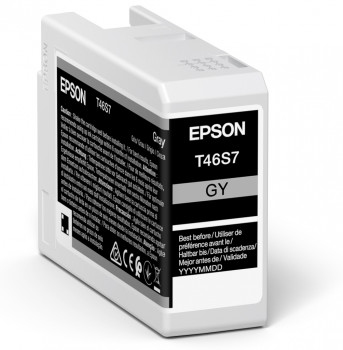 Image of Epson C13T46S700/T46S7 Ink cartridge gray 25ml for Epson SC-P 700
