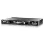 Cisco SG300-52P-K9-EU-RF network switch Managed L3 Gigabit Ethernet (10/100/1000) Power over Ethernet (PoE) Black