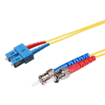 Monoprice 46105 InfiniBand/fibre optic cable 1181.1" (30 m) SC ST OFNR Yellow