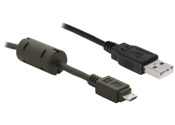 Image of DeLOCK USB 2.0 Cable - 1.0m USB cable 1 m USB A Micro-USB B Black