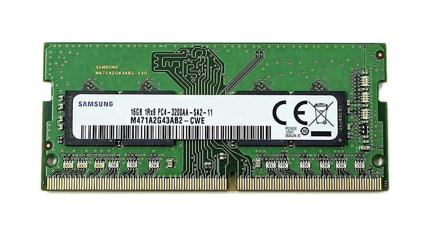 Image of Samsung M471A2G43AB2-CWE 16GB DDR4 3200MHz PC4-25600 SODIMM