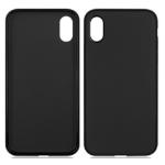 JLC iPhone 11 Black Silicone Gloss Edge - Black